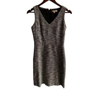 Women's Banana Republic Black & White Knit Dress